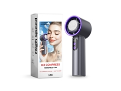 Ventilador pulverizador recargable con 5 velocidades y batería de 3000 mAh.