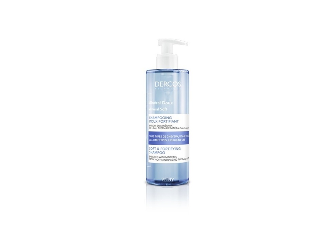 Champú VICHY LABORATOIRES Dercos Mineral Suave Fortificante (400ml)