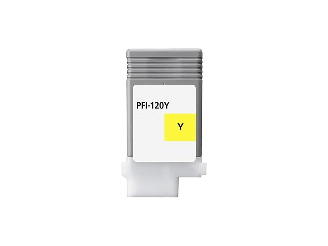 Cartucho de Tinta Compatible CANON Pfi120 Amarillo Tinta Pigmentada (2888C001)