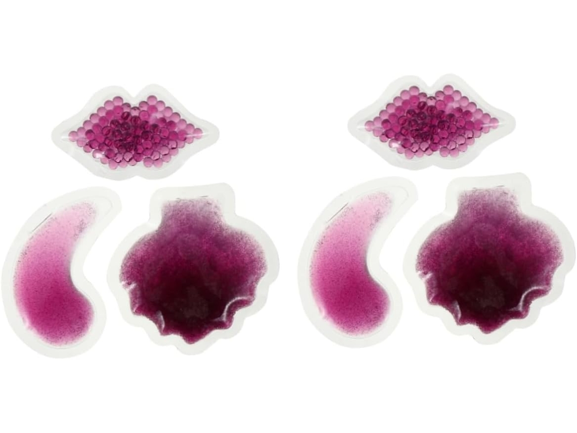 Set de 6 mascarillas de colágeno para el contorno de ojos de Iceberg Beauty.