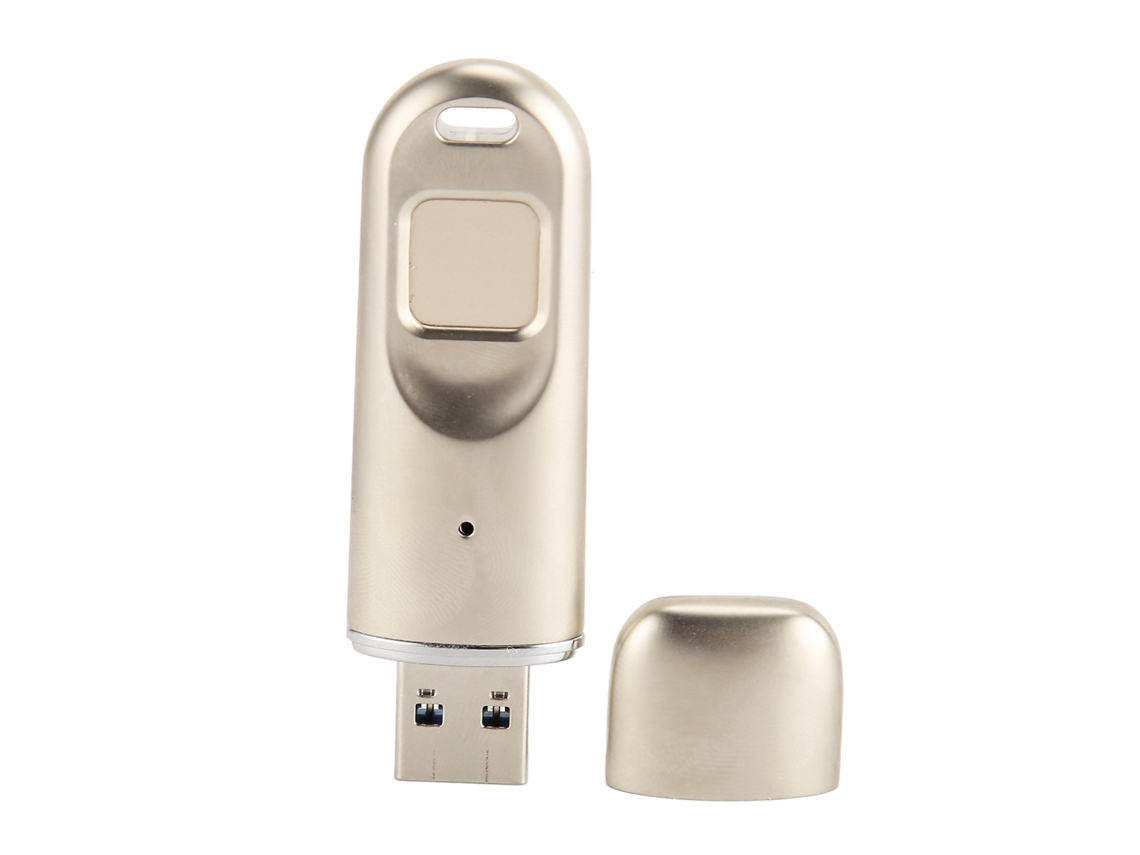 Unidad Flash Usb3.0 De Cifrado Por Huella Digital De 128gb De Alta Velocidad Con Reconocimiento Preciso Y Cuerpo De Metal