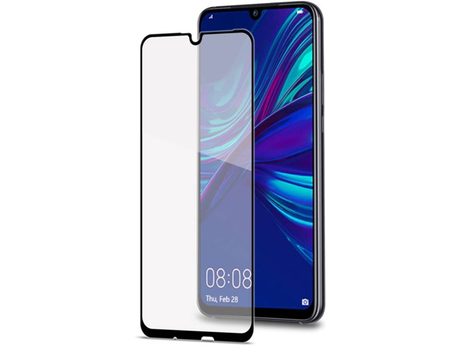 Protector de Pantalla Huawei P Smart+ CELLY Full Glass Negro