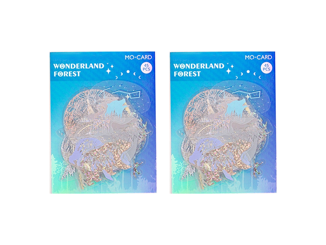 90 pegatinas holográficas, brillantes y transparentes para álbumes de recortes. NEVEANCE