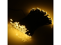 2026-luz De Cadenas Solar Con 100/200 Led, 2 Modos De Iluminación, Ip65 Resistente Al Agua, Para Exterior, Navidad, Jardín, Patio