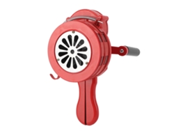 Alarma De Palanca Portátil De 110 Db, Aleación De Aluminio, Sirena De Emergencia Portátil Roja
