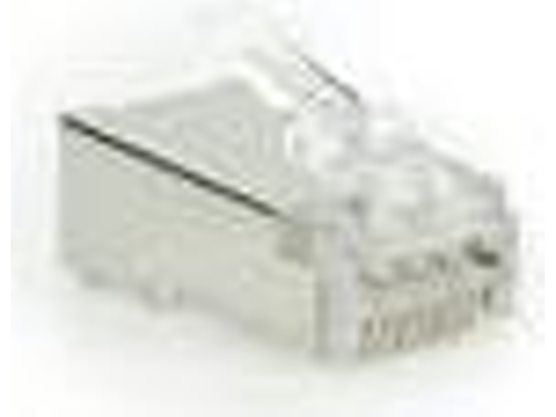 Conector RJ45 modular blindado de paso Cat6a (td168p)