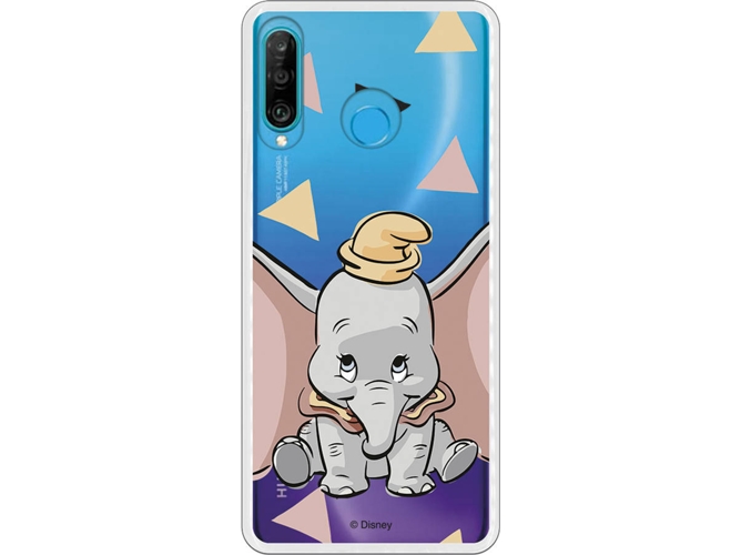 Carcasa Huawei P30 Lite DISNEY Dumbo Gris