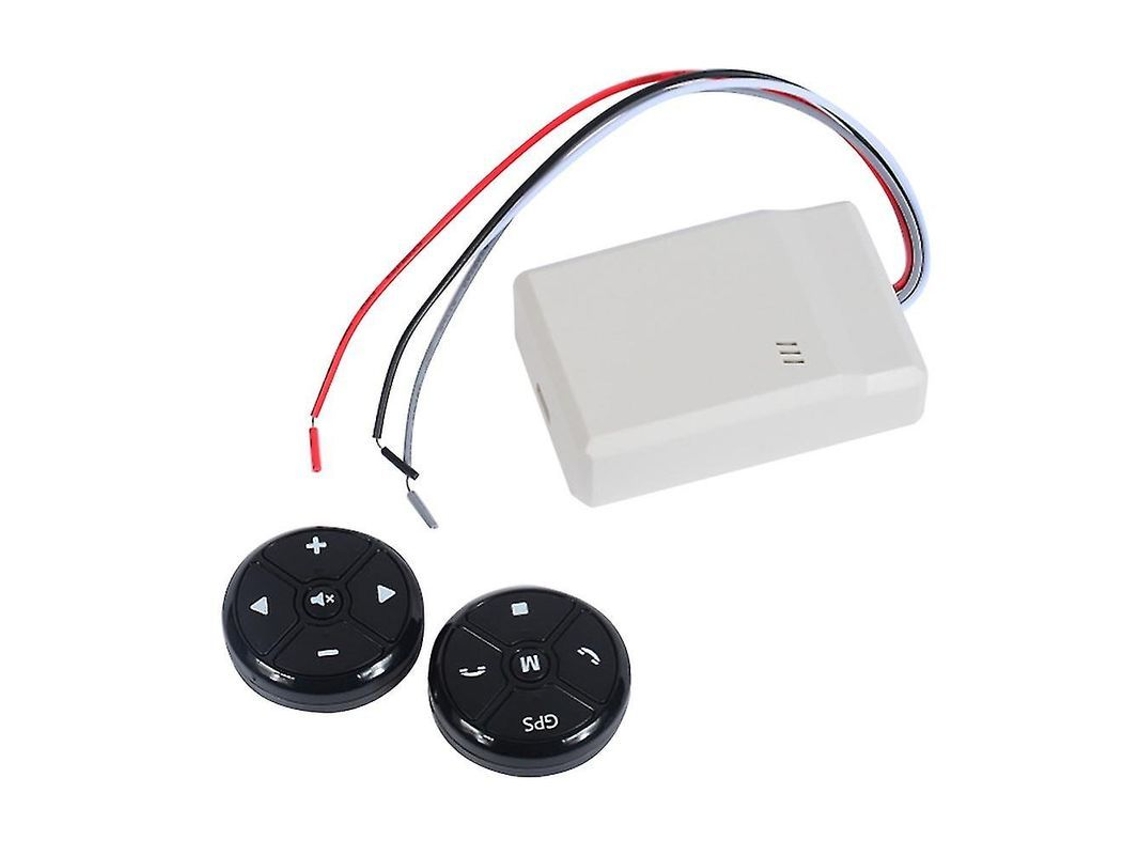 Control Remoto Inalámbrico Para Dvd De Volante De Coche, 1w, Multifuncional, Portátil, Gps, Ajuste De Volumen.