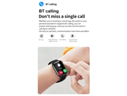 Pulsera Inteligente (pantalla Táctil Completa Tft De 1,92 Pulgadas, Resistente Al Agua Ip67)