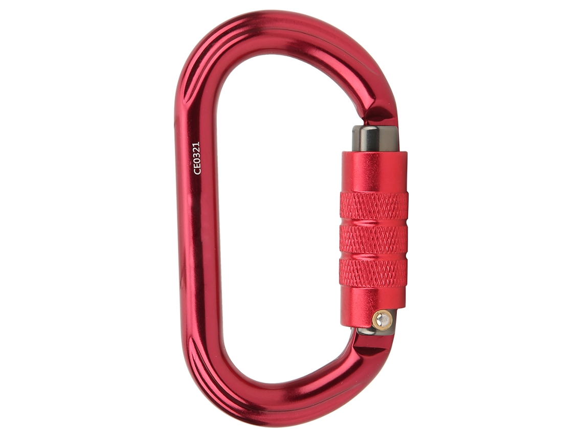 Rebe-mosquetón De Escalada Al Aire Libre Simétrico Tipo O Con Cierre Automático Para Alpinismo Y Seguridad