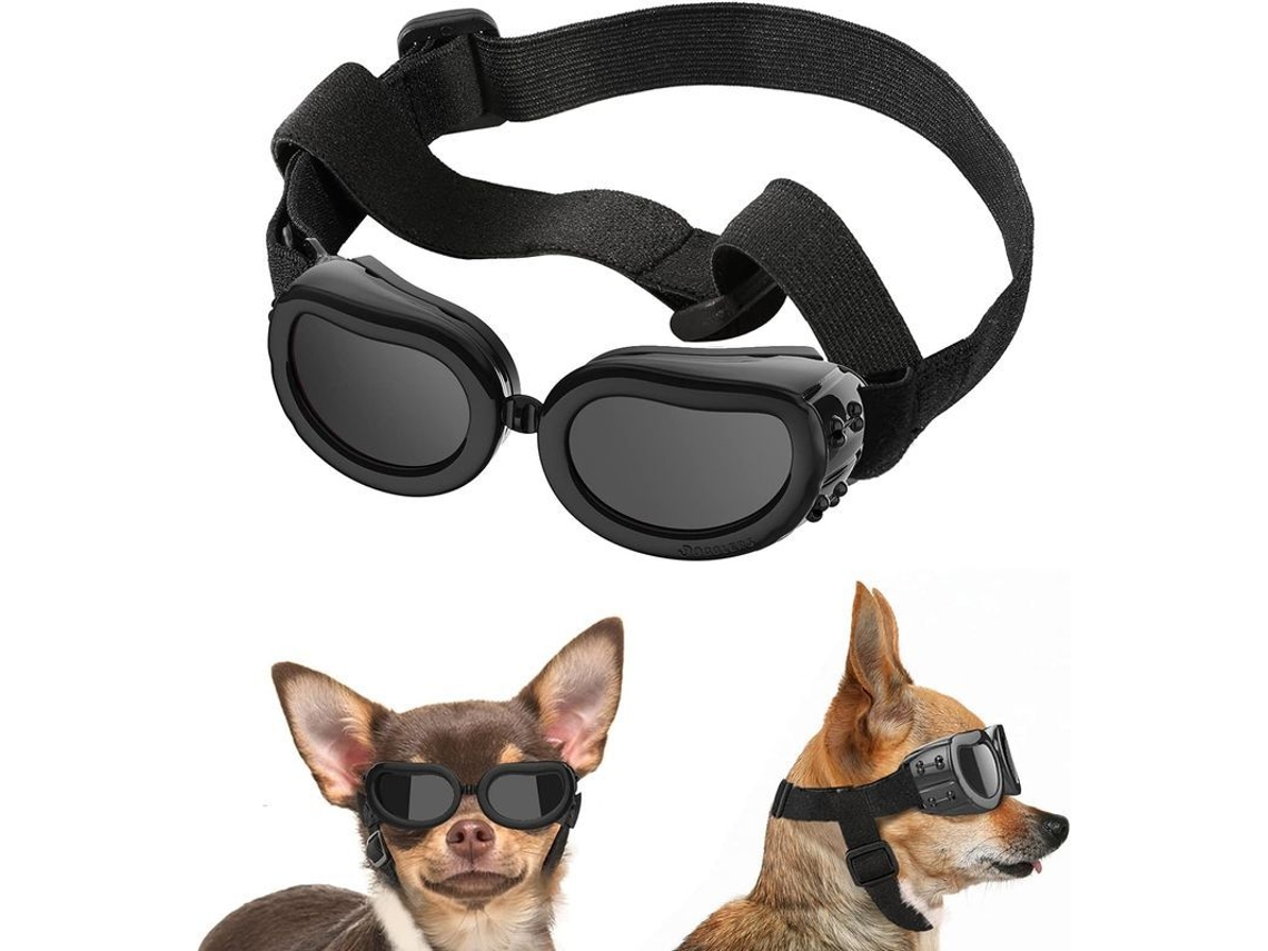 2026-gafas Para Perros Ajustables 2025 Resistentes Al Agua Viento Polvo Y Uv Para Pequeños Mascotas