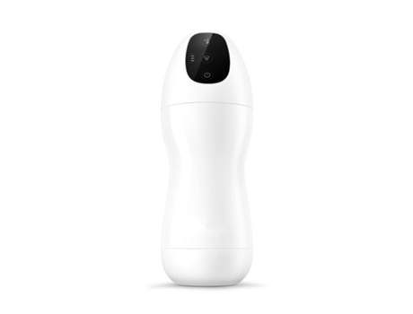 Masturbador masculino de succión automática con 4 modos de vibración y 3 de succión (blanco) YIZHOOD
