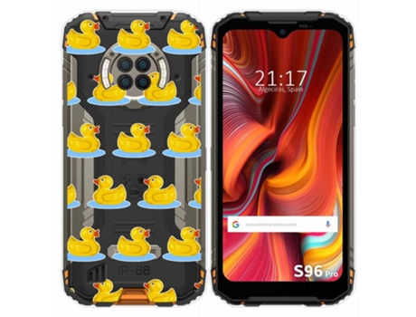 Carcasa Doogee S96 Pro TUMUNDOSMARTPHONE Dibujos Transparente Multicolor
