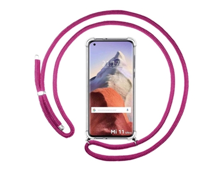 Carcasa Xiaomi Mi 11 Ultra 5G TUMUNDOSMARTPHONE Colgante Rosa