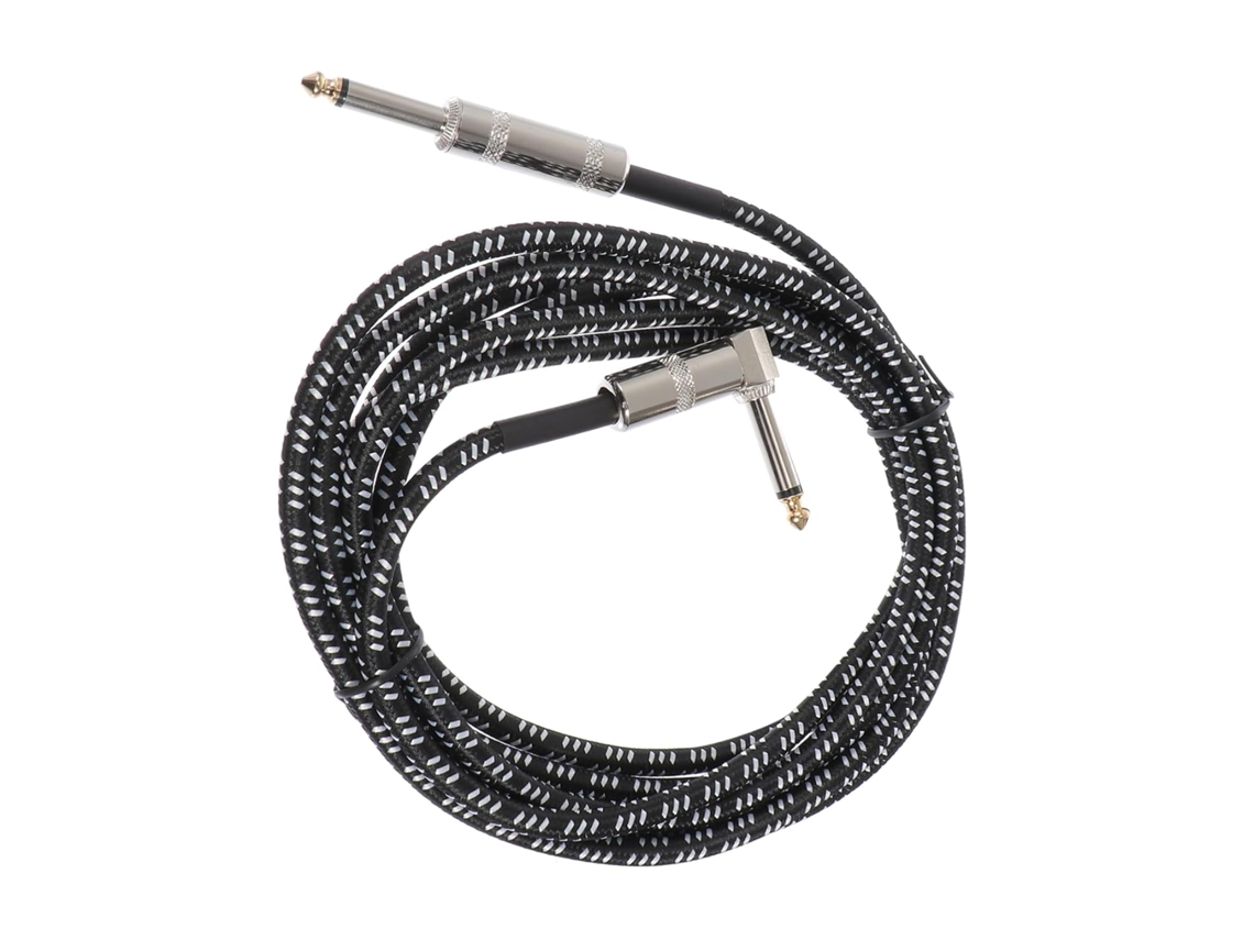 Cable De Audio De 1 Pieza Para Guitarra Eléctrica, Accesorio Duradero Con Sonido Estéreo De Alta Calidad.