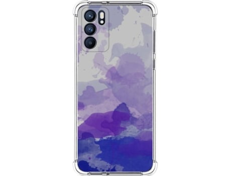 Carcasa Oppo Reno 6 5G TUMUNDOSMARTPHONE Acuarela 09