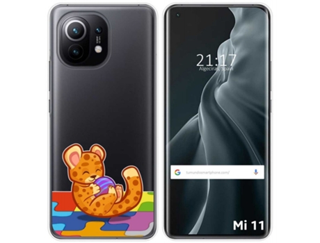 Carcasa Xiaomi Mi 11 5G TUMUNDOSMARTPHONE Dibujos Transparente Multicolor