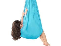 Columpio De Terapia Interior Para Niños, Hamaca Suave Con Necesidades Especiales Wyf 100*280cm Lago Azul