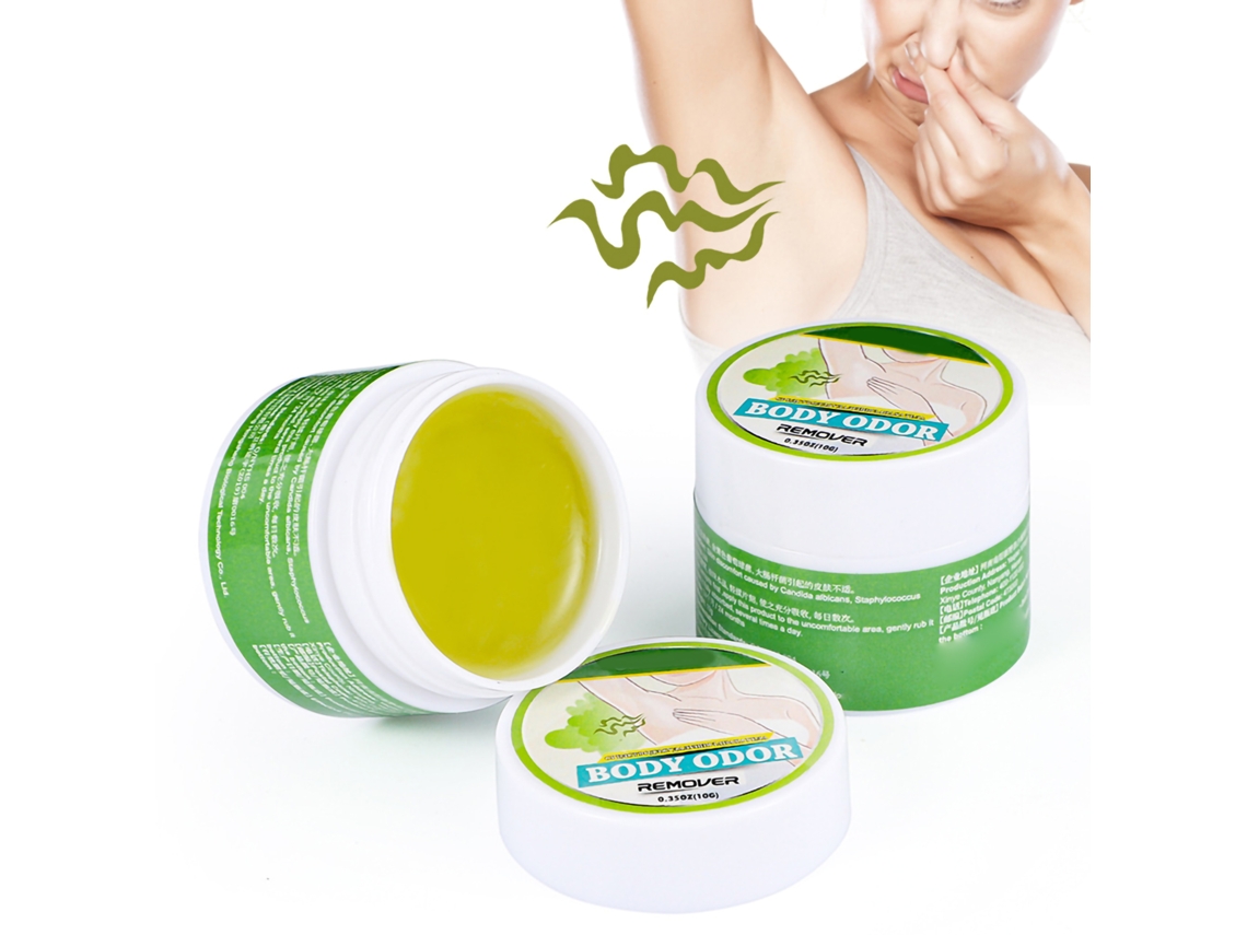 Crema Desodorante Herbal Para Eliminar Olor Corporal Y De Axilas