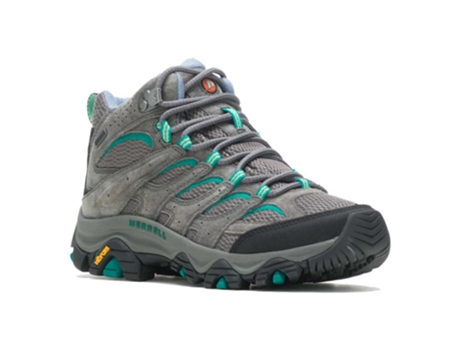 Botas de Mujer para Caminar MERRELL Moab Mid Goretex Gris (42)