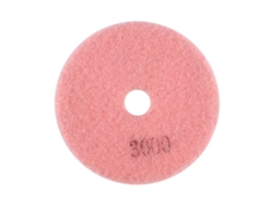 Disco De Pulido De Diamante Húmedo De 100 Mm (4") Para Granito, Mármol Y Piedra - Grano 3000