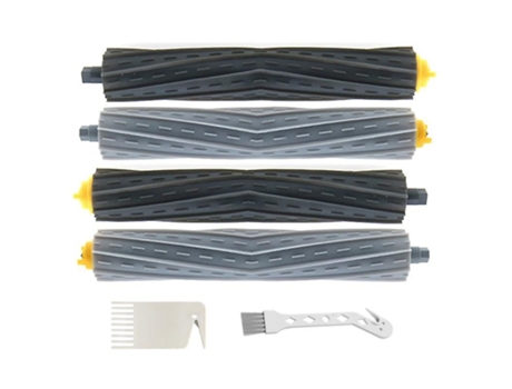 2 conjunto de substituição de rolo de escova para irobot roomba 800 900 série 870 880