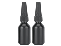 2 unidades de pegamento UV transparente profesional para reparación y fabricación de joyas con lámpara UV