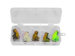 Kit De Cebo Para Pesca Con Insectos, Que Incluye 5 Cebos De Grillos Y Criaturas Saltarinas, Y Un Anzuelo Triple Afilado.