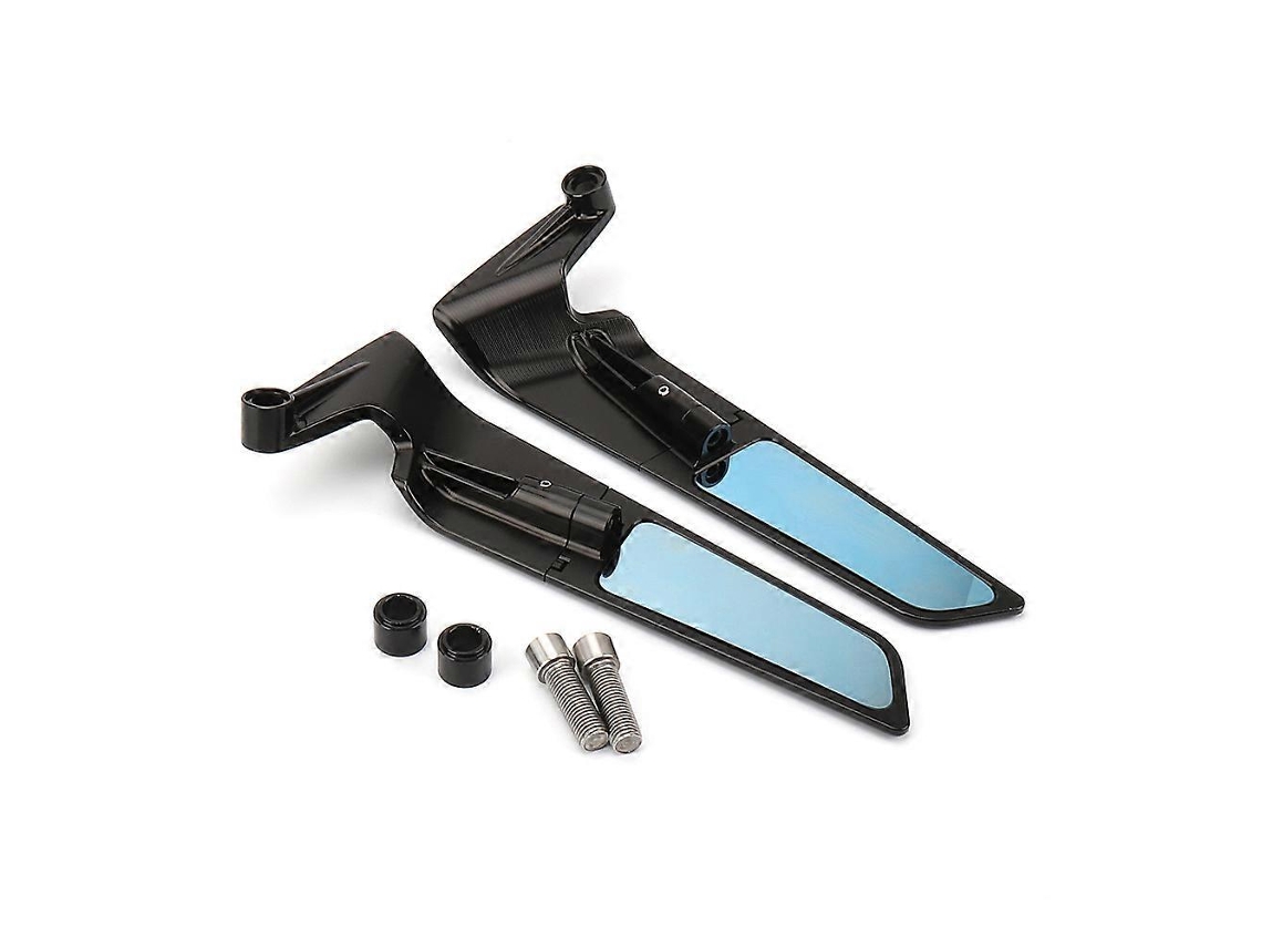 Alerón de motocicleta para Honda CB650R, espejo retrovisor de aluminio ajustable 360°, universal