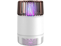 Lámpara eléctrica USB para matar mosquitos, trampa fotocatalítica UV doméstica, insecticida inteligente para interiores, color negro Zeuxo