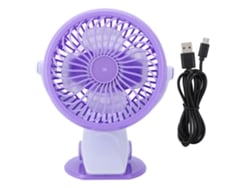 Ventilador De Mesa Usb Mini (com Clip, Ultra Silencioso)
