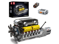 Kit de modelo de motor V12 funcional con engranajes MDUG (10202 piezas)