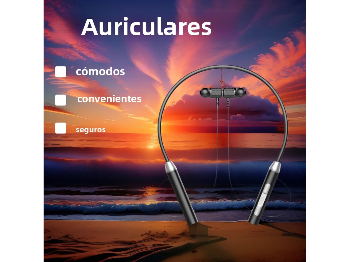FONES DE OUVIDO MDUG empresarial sem fio com lapela, microfone com cancelamento de ruído e visor de LED