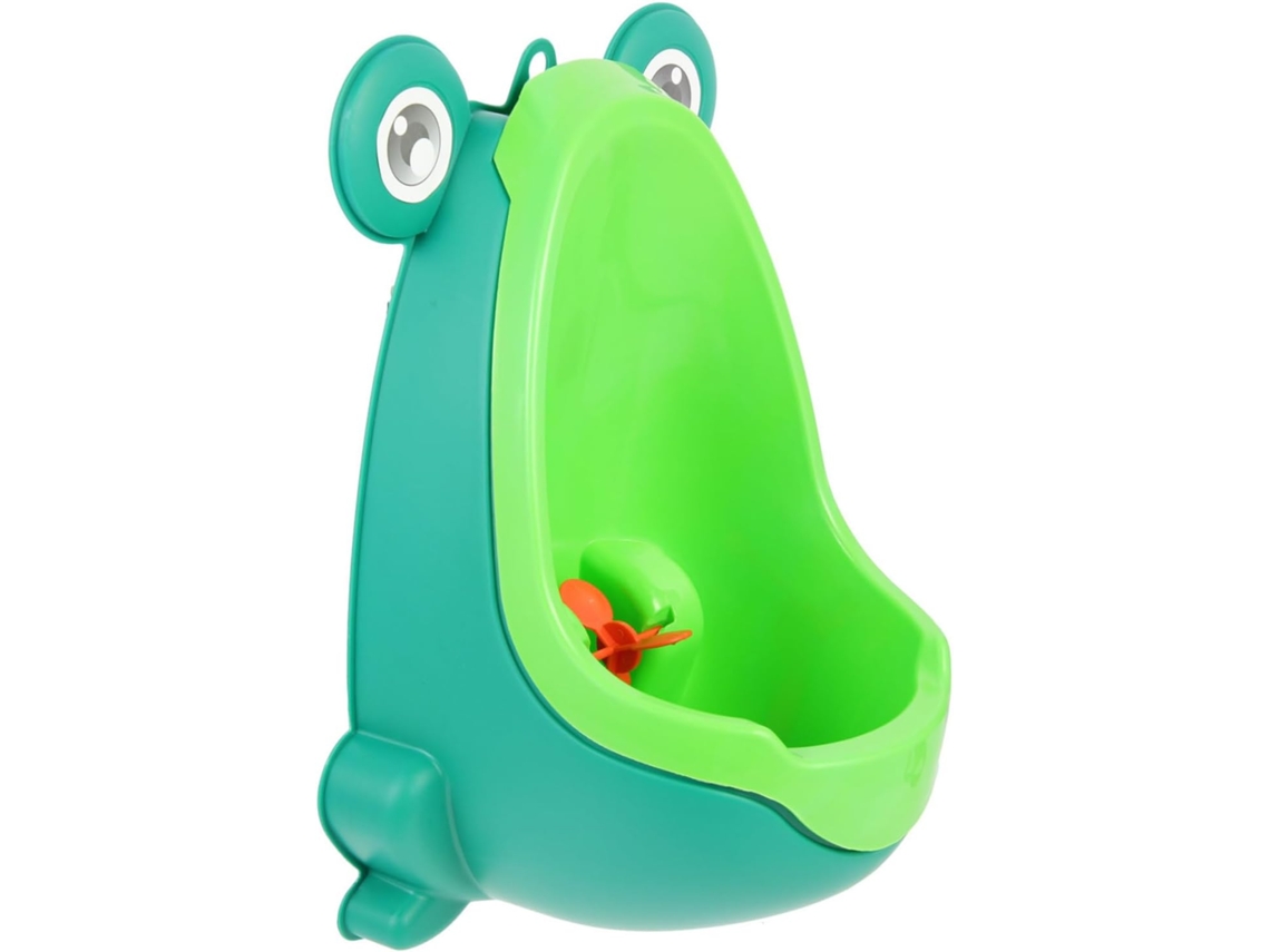 Urinario De Plástico Para Niños Con Diseño De Rana, De Montaje En Pared Y Con Separador Fácil De Limpiar