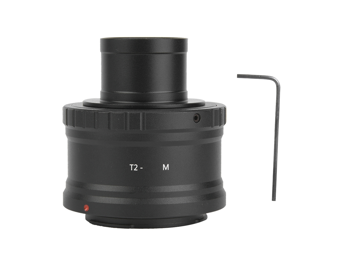 Adaptador de lente de anillo metálico T2-eos M para cámara, adaptador de telescopio para cámara