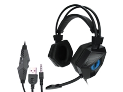 Auriculares Para Juegos Con Cancelación De Ruido, Interfaz Usb 3,5 Mm, Supraaurales Rgb Micrófono