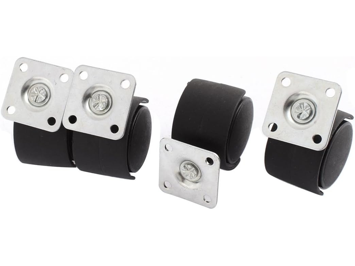 Ruedas Rueda 3,8 Cm 155h 4 Piezas Para Muebles Ideal Para Uso