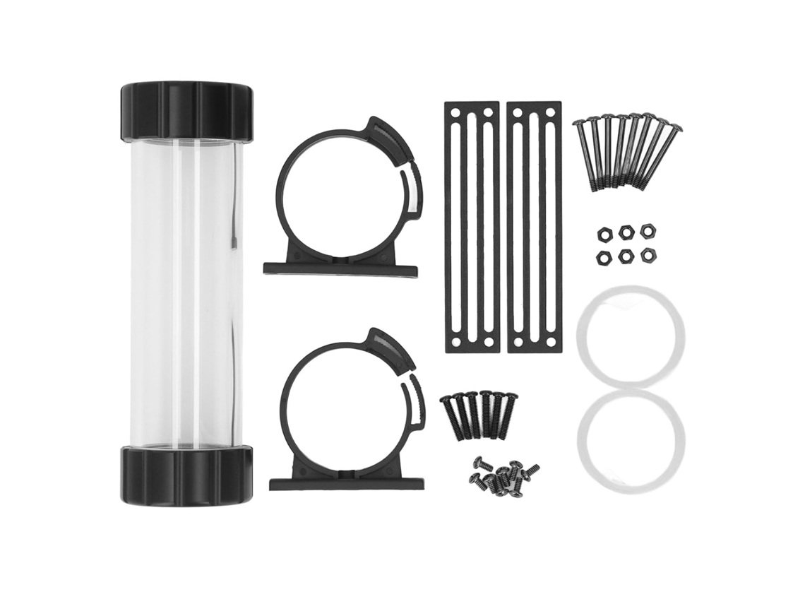 Depósito De Refrigeración Líquida Transparente Para Ordenador De Sobremesa, 220 Ml, 187 Mm