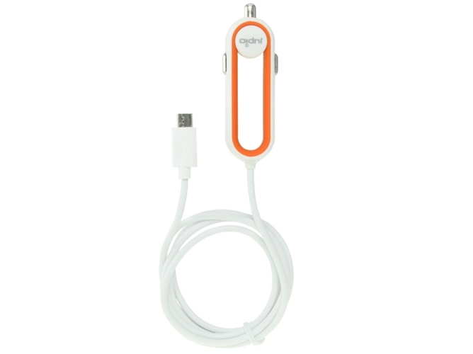 Cargador de Coche JUPIO 12-24V Micro USB 1M