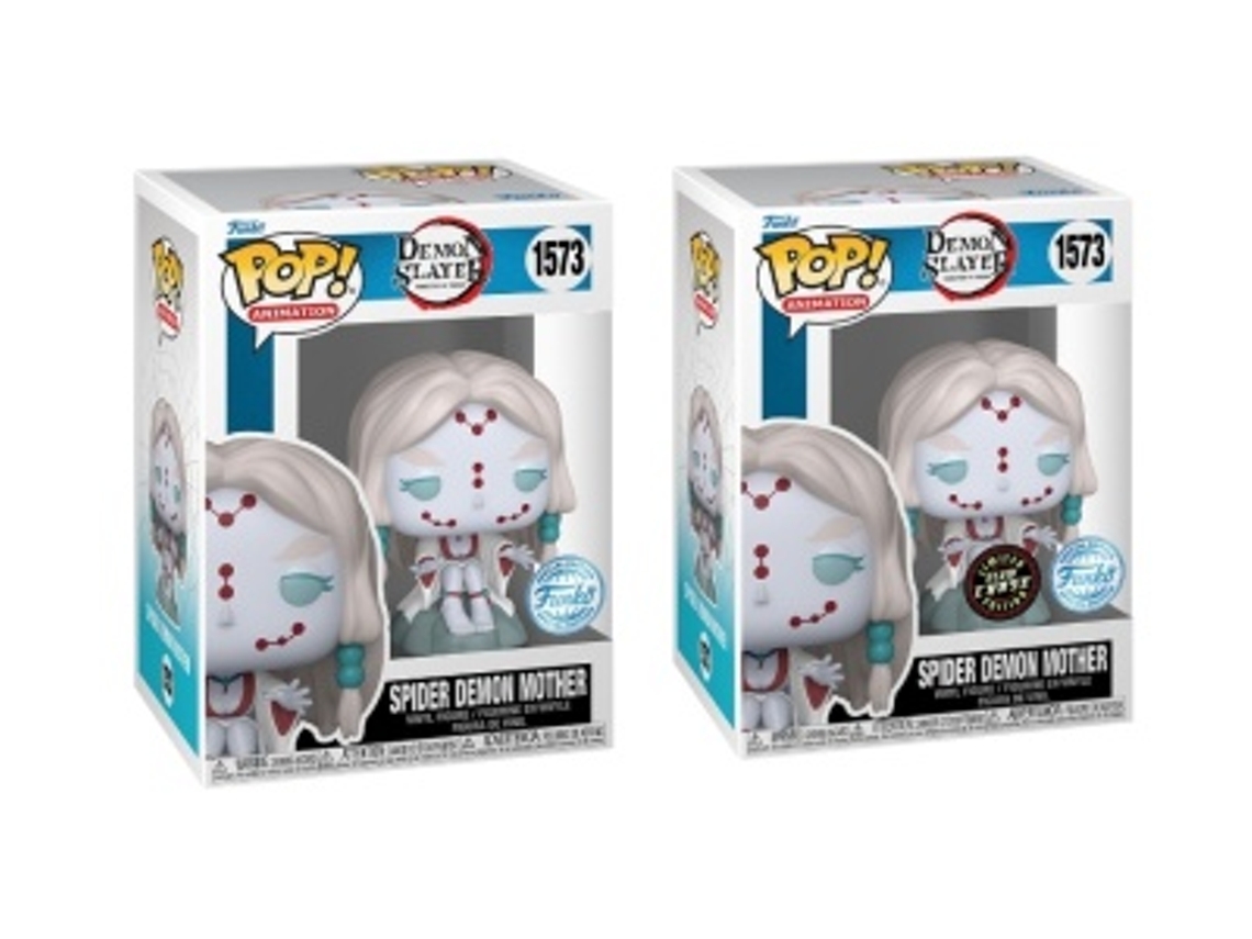 Funko Pop Animation Demon Slayer Spider Demon Mother Paquete exclusivo y Chase 1573 FUNKO