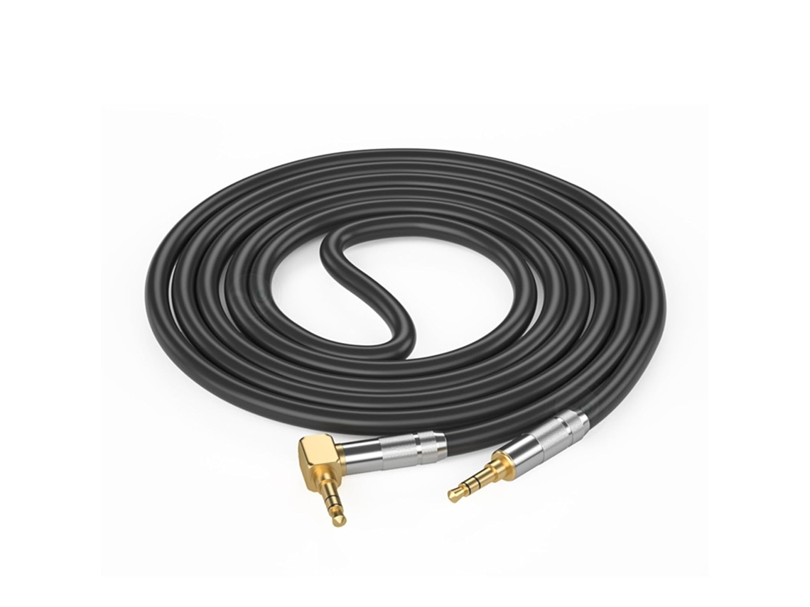 Cable De 3,5 Mm Con Conectores Para El Lado Derecho Que Mejora Los Altavoces De Tabletas Y Teléfonos.