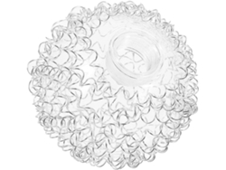 Cristal Esférico Con Alambre De Aluminio, Fácil De Instalar, Elegante Y Práctico, Modelo G9 Para Lámpara.