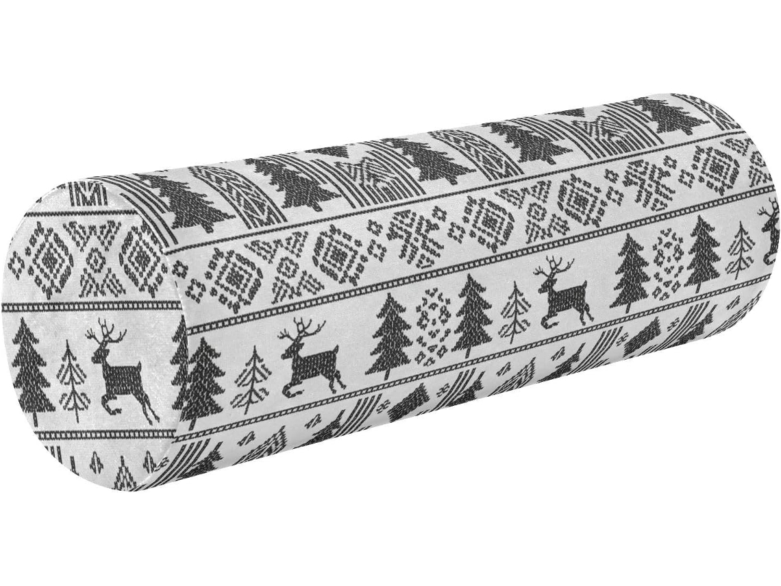 Almohada Cilíndrica Espuma Viscoelástica Cómodo Soporte, Soporte Regalo