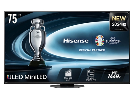 TV PRO HISENSE 75U8NQ 144HZ (Mini LED - ULED - 75'' - 191 cm - Ultra HD - Smart TV)