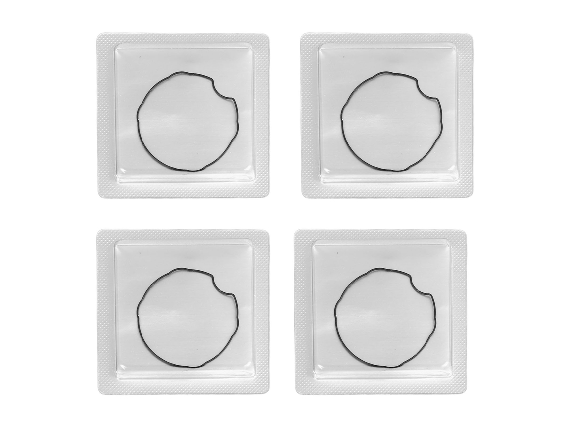 4 Juntas Tóricas De Goma Impermeables Para Relojes, Redondas, De 27/33/36/42 Mm.