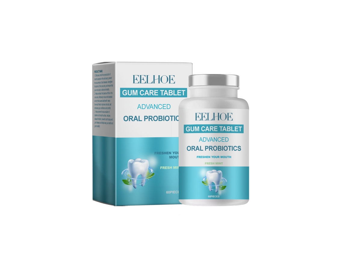 Tabletas probióticas Eelhoe Limpiador dental portátil