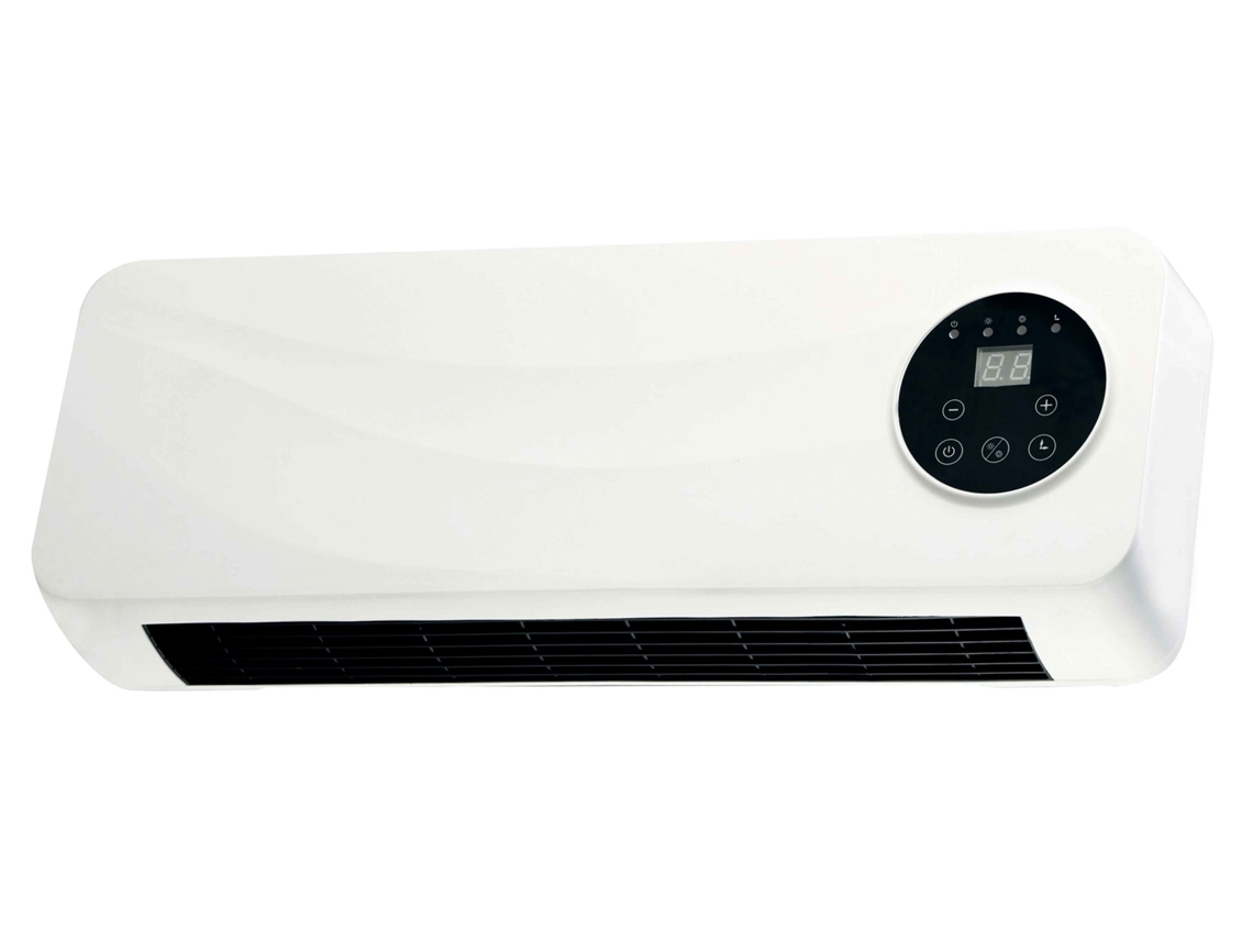 Calefactor eléctrico de pared con mando Mercalor MT01572, 2000 W, 230 V CA | Oferta exclusiva de Mercatools