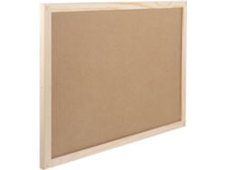 Besportble Tablero De Anuncios Mural Alipis Y Notas Corcho Natural 30x40 Cm
