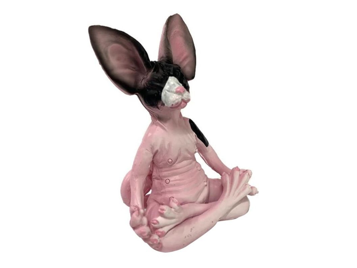 Estatua De Gato Para Meditación Zen, Decoración De Yoga Para El Hogar Y La Oficina.