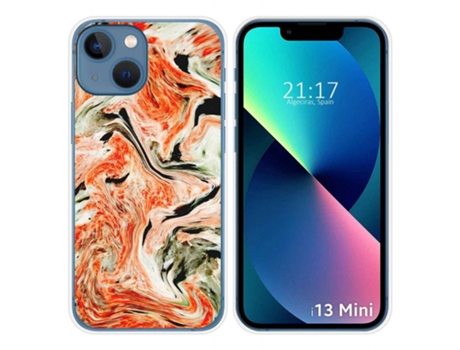Carcasa iPhone 13 Mini (5.4) TUMUNDOSMARTPHONE Dibujos Multicolor